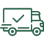LKW-Symbol für kostenlose Lieferung