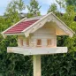 Preview: futterhaus-maxi-mit-roten-bitumenschindeln-und-rieselhilfe Preview: futterhaus-maxi-mit-roten-bitumenschindeln-und-rieselhilfe
