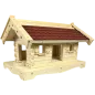 Preview: vogelhaus-middel-rote-bitumenschindeln-fensterlaeden-ausziehboden-boden-mit-geschwungenem-rand Preview: vogelhaus-middel-rote-bitumenschindeln-fensterlaeden-ausziehboden-boden-mit-geschwungenem-rand