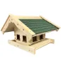 Preview: vogelhaus-vogelfutterhaus-maxi-mit-gruenen-bitumenschindeln-dunkelbraun-gebeizten-fensterzargen Preview: vogelhaus-vogelfutterhaus-maxi-mit-gruenen-bitumenschindeln-dunkelbraun-gebeizten-fensterzargen