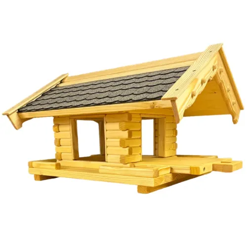 vogelhaus-hansi-mit-grauen-bitumenschindeln-ausziehboden-und-boden-mit-zaun