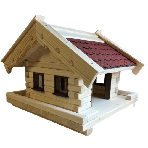 vogelhaus-heidi-mit-roten-bitumenschindeln-gebeizten-fenster-und-tuerzargen-und-boden-mit-zaun vogelhaus-heidi-mit-roten-bitumenschindeln-gebeizten-fenster-und-tuerzargen-und-boden-mit-zaun