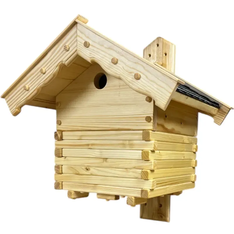 nistkasten-maya-mit-grauen-bitumenschindeln-und-halterung