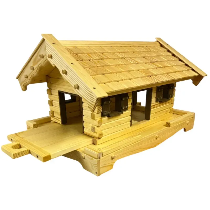 vogelhaus-middel-kleine-holzschindeln-dunkelbraun-gebeizte-türen-fensterzargen-fensterlaeden-ausziehboden-boden-mit-geschwungenem-rand vogelhaus-middel-kleine-holzschindeln-dunkelbraun-gebeizte-türen-fensterzargen-fensterlaeden-ausziehboden-boden-mit-geschwungenem-rand