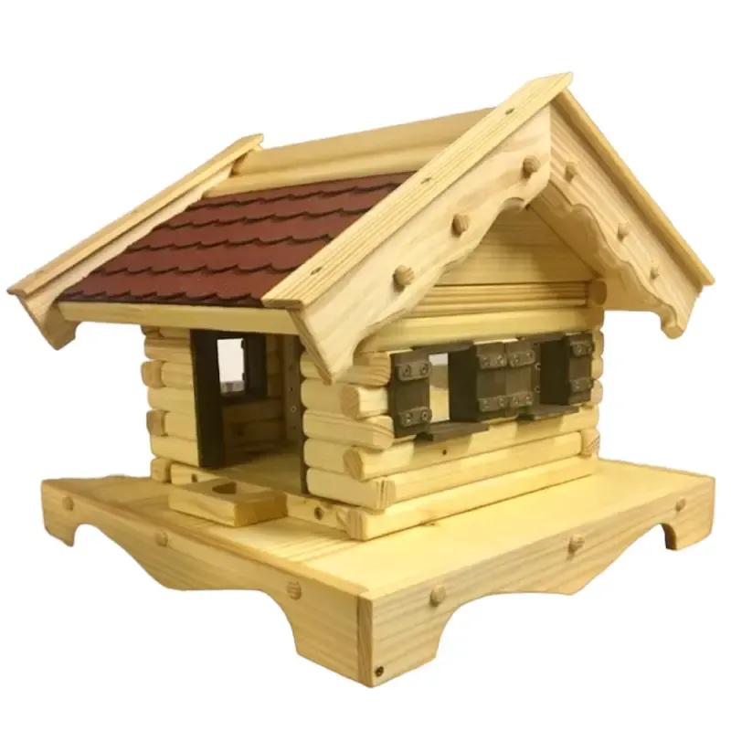 vogelhaus-peter-mit-roten-bitumenschindeln-gebeizte-tuer-und-fensterzargen-fensterlaeden-ausziehboden-boden-mit-geschwungenem-zaun vogelhaus-peter-mit-roten-bitumenschindeln-gebeizte-tuer-und-fensterzargen-fensterlaeden-ausziehboden-boden-mit-geschwungenem-zaun